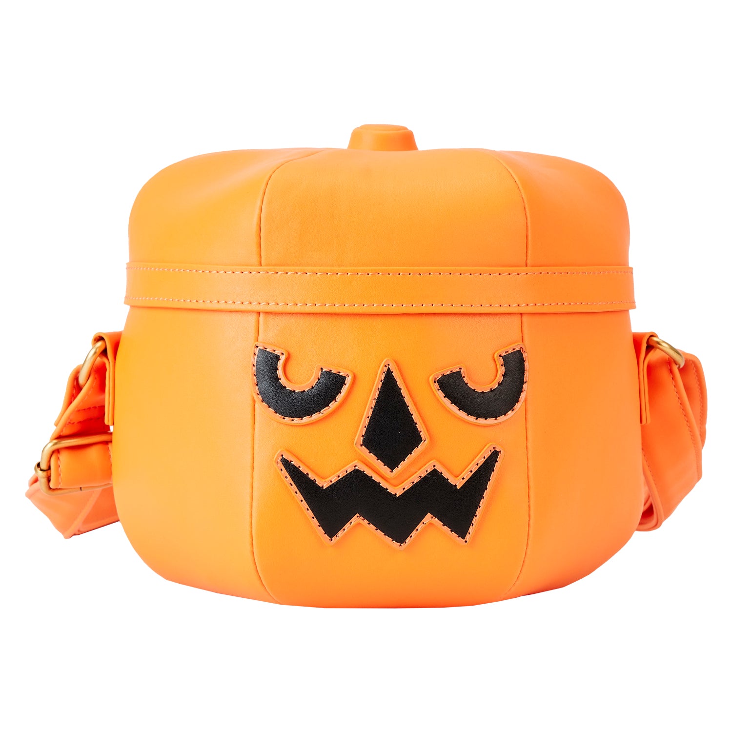 Halloween Glow in the popular Dark Black Jack-o-lantern Pumpkin Crossbody