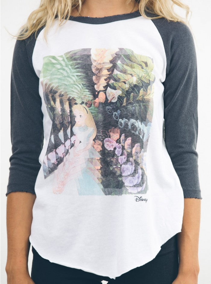 Buy Women's Printed Raglan T-Shirt - 3/4 Sleeves