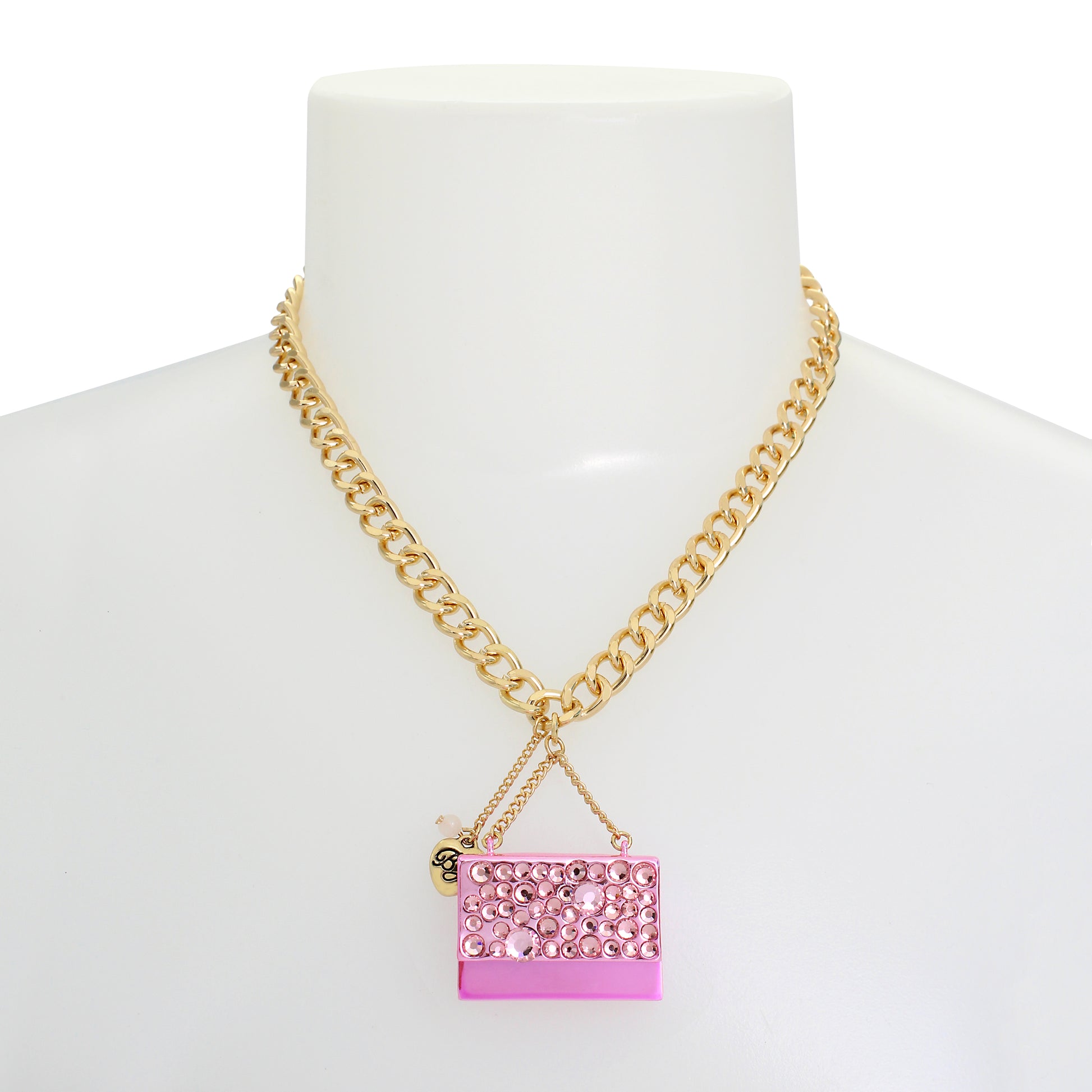 Betsey Johnson Going All Out Purse Pendant Necklace