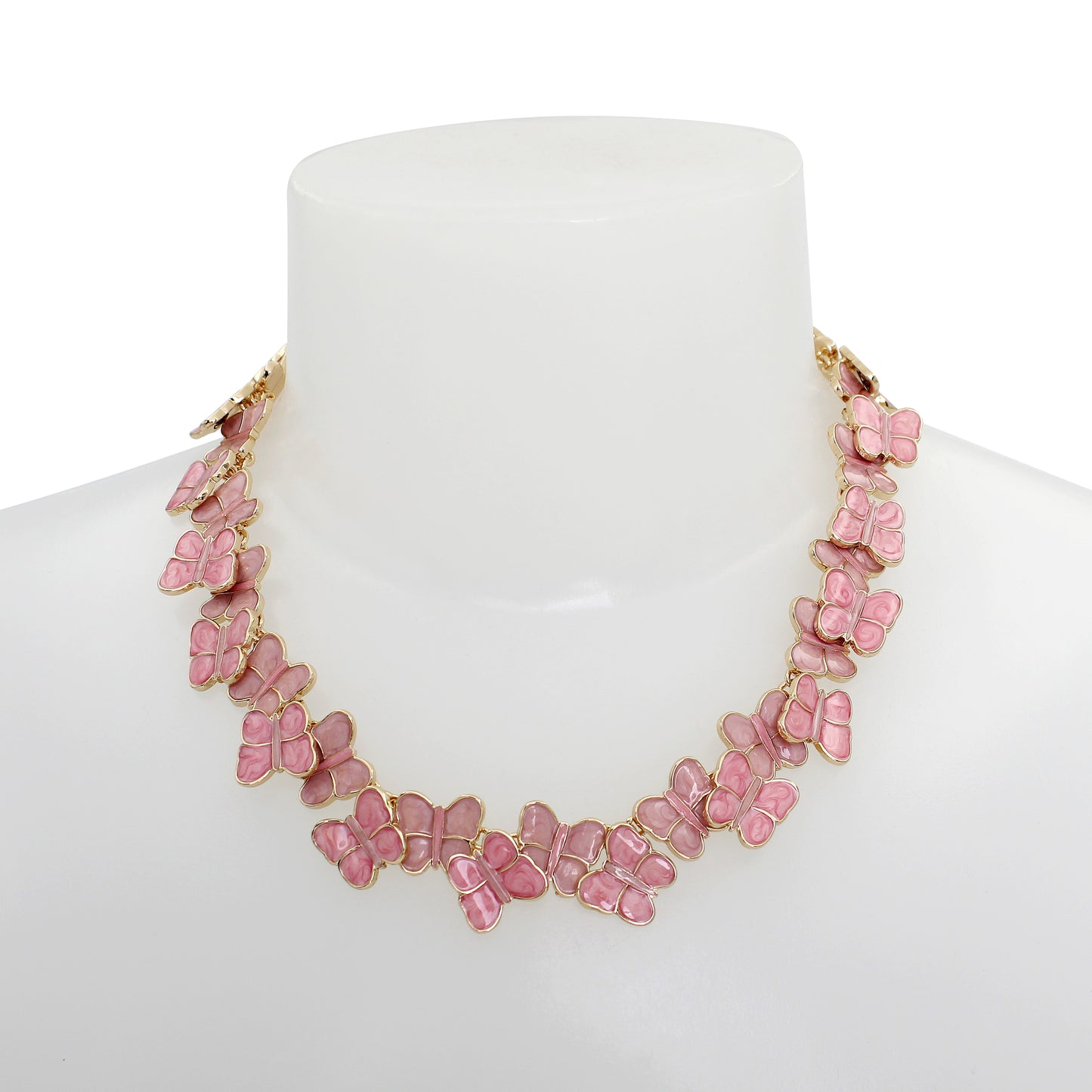 Sweetheart Swoon Butterfly Collar Necklace