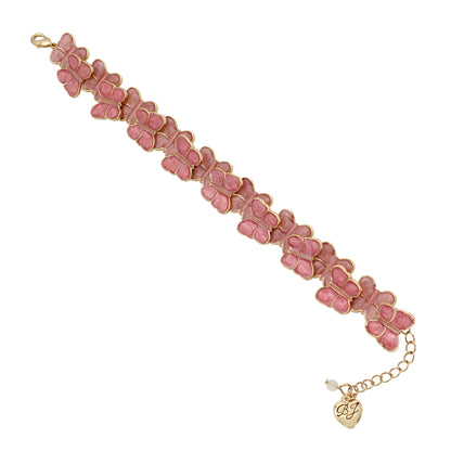 Sweetheart Swoon Butterfly Link Bracelet