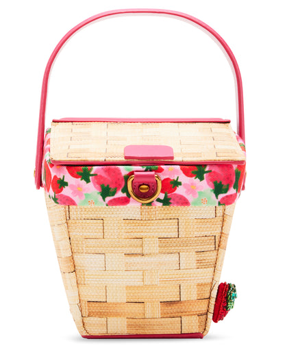 Kitsch Fresh N Fruity Picnic Basket Crossbody Bag