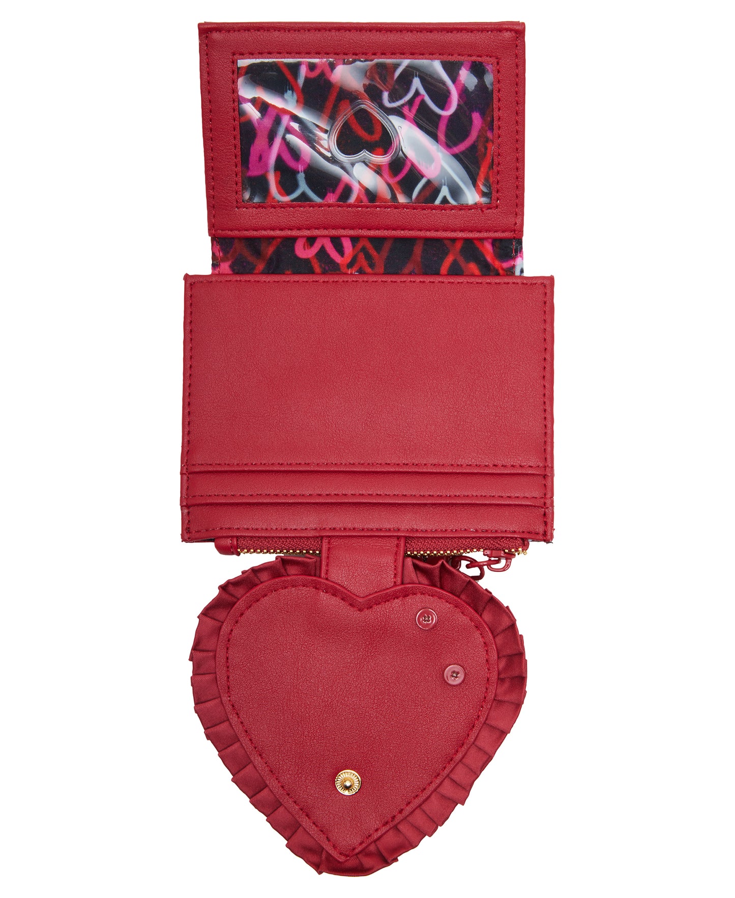 Betsey Johnson Kitsch Box O' Chocolates Bifold Wallet