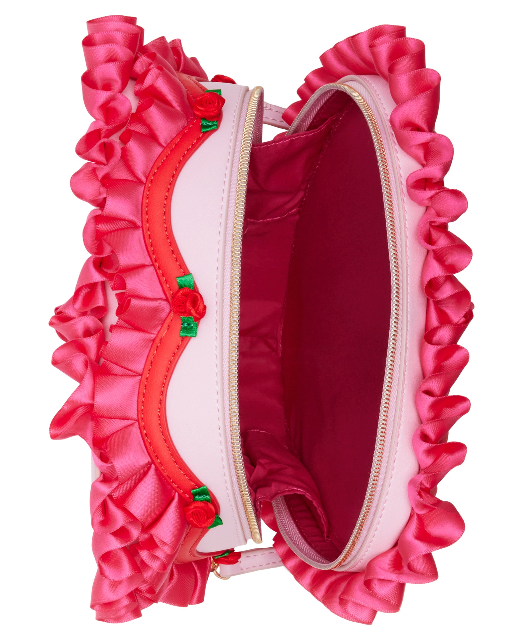 Betsey Johnson New SHORTCAKE high quality CROSSBODY Kitch Bag