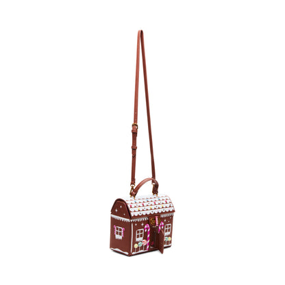 Betsey Johnson Gingerbread House Light Up Crossbody Bag