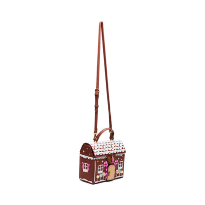 Betsey Johnson Gingerbread House Light Up Crossbody Bag