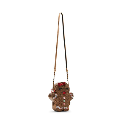 Betsey Johnson Kitsch Sugar & Spice Gingerbread Crossbody Bag