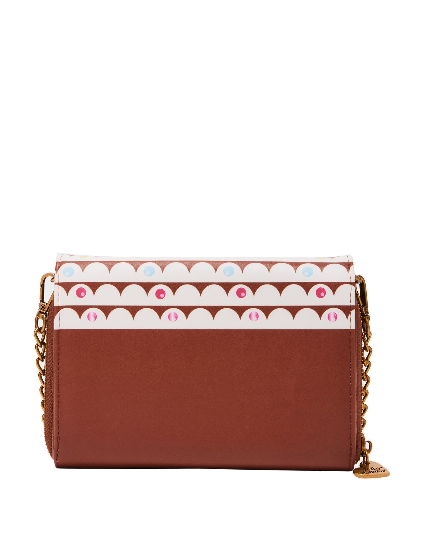 Betsey Johnson Gingerbread House Wallet on a Chain Crossbody Bag