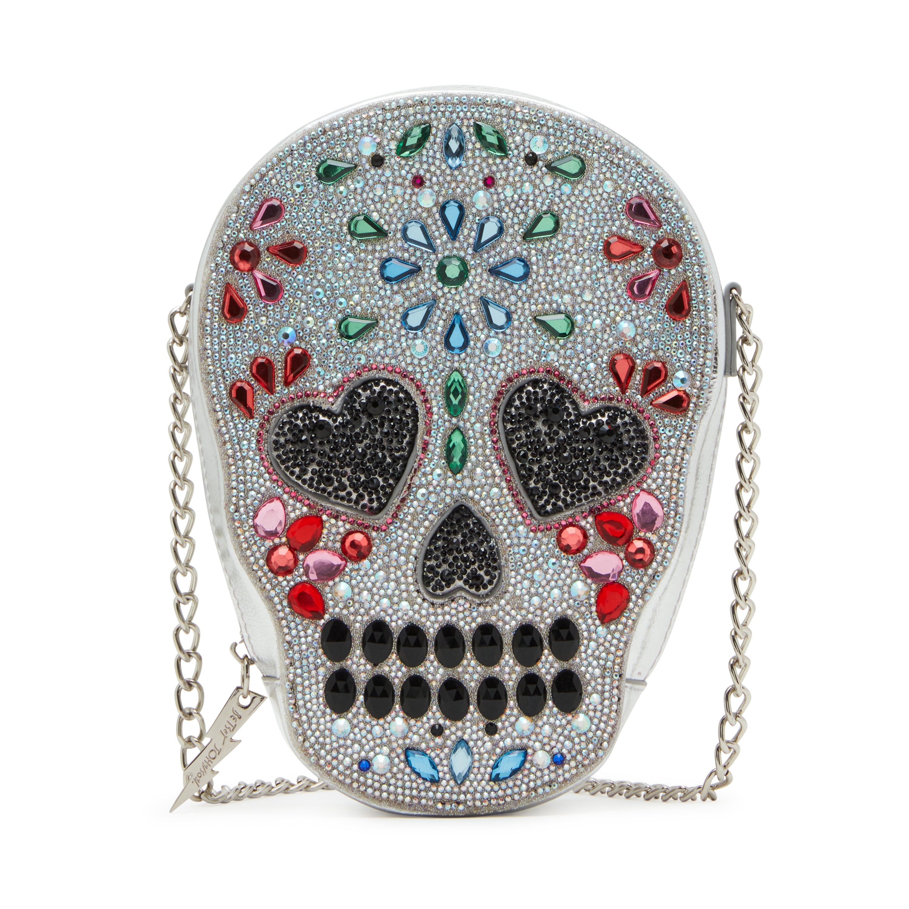 Deals Betsey Johnson sugar skull gingerbread crossbody