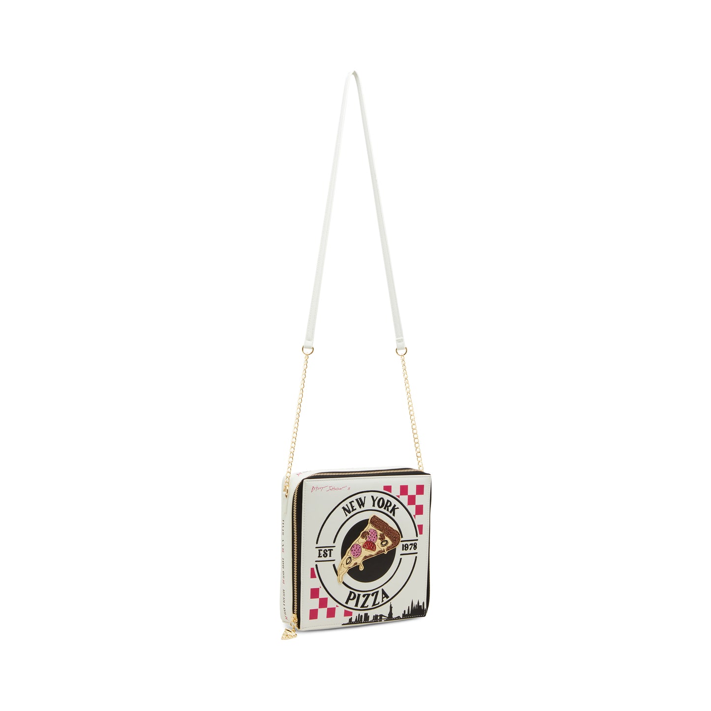 Betsey Johnson Kitsch A Matter Of Crust Crossbody Bag