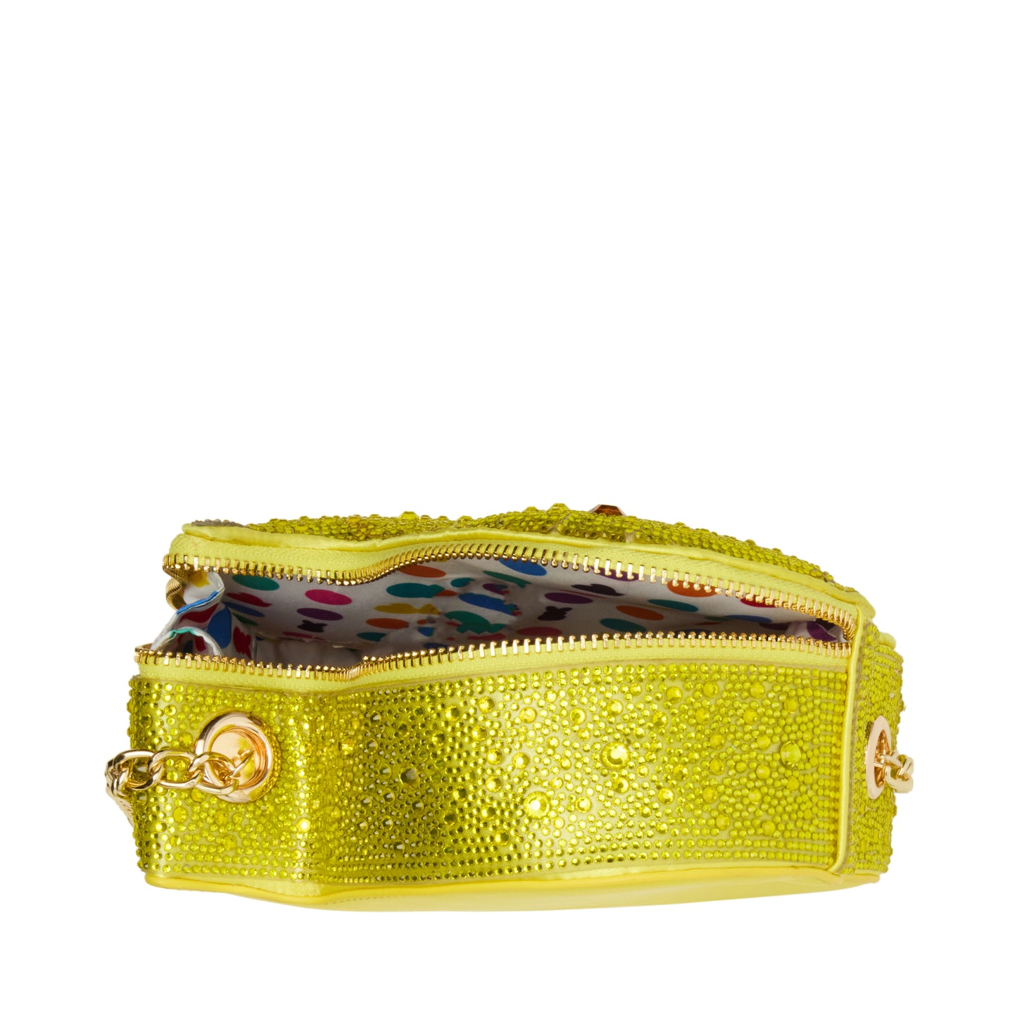 Betsey Johnson x Peeps® Kitsch Rhinestone Chicks Crossbody Bag Yellow