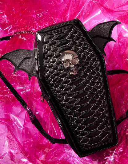 Betsey Johnson Kitsch Bat To The Bone Backpack