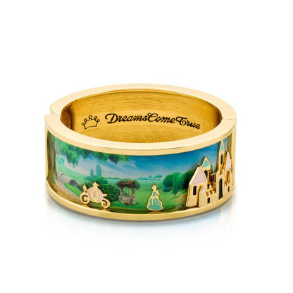 Disney by Couture Kingdom Icon Cinderella Dreams Come True Bangle Bracelet