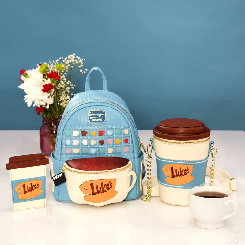 Loungefly Gilmore Girls Luke's Diner Domed Coffee Mug Mini Backpack