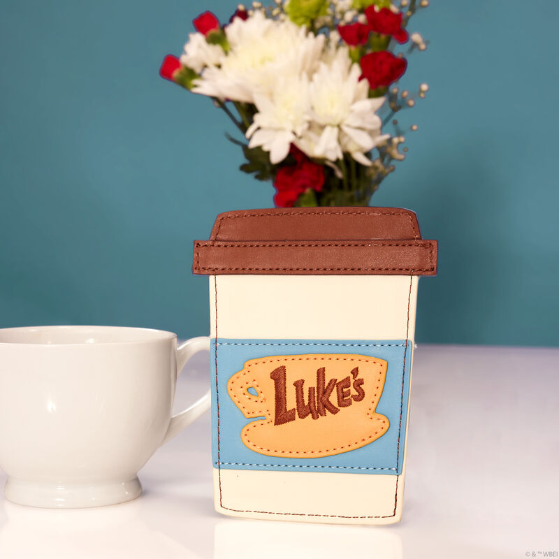 Loungefly Gilmore Girls Luke's Diner To-Go Coffee Cup Card Holder