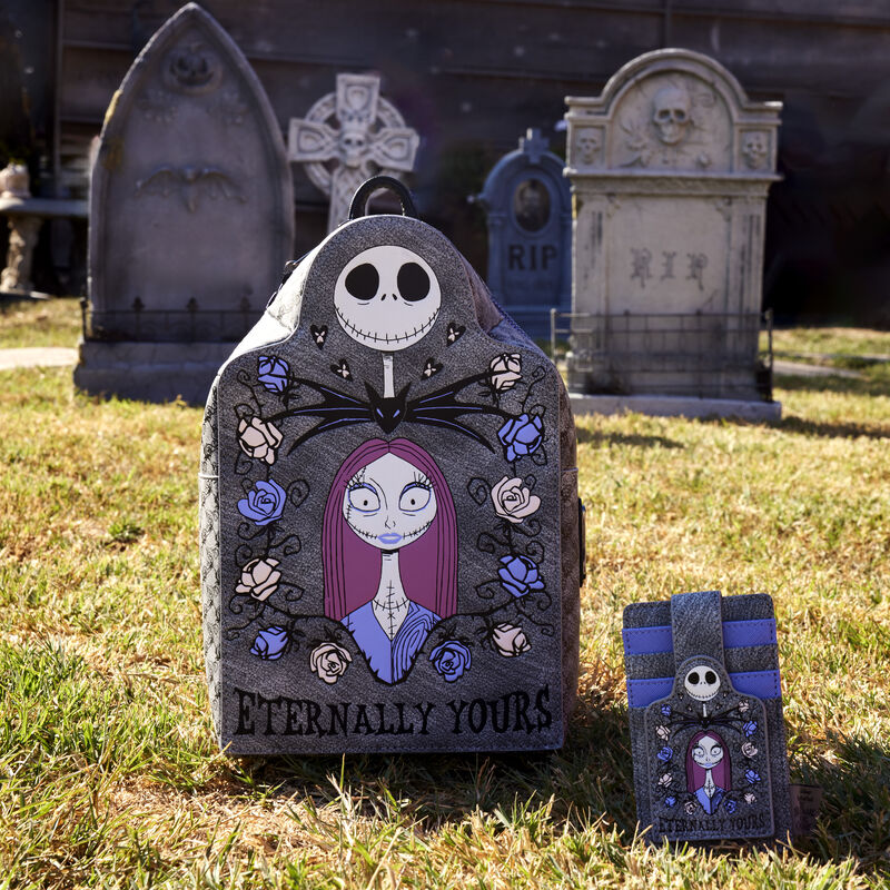 Loungefly The Nightmare Before Christmas Jack and Sally Eternally Yours Tombstone Card Holder