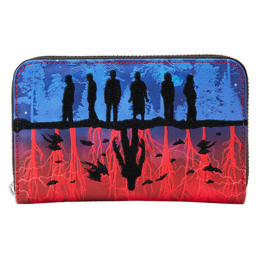 Loungefly Stranger Things Upside Down Shadows Zip Around Wallet