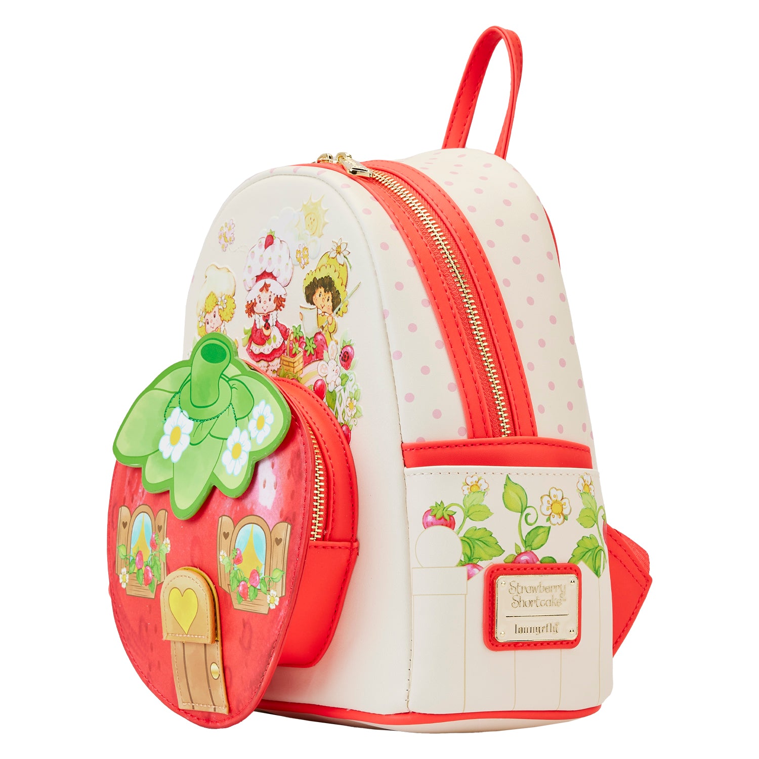 2 newest Bioworld Strawberry Shortcake mini backpacks