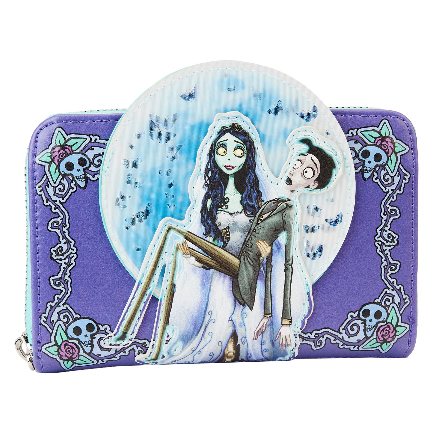 Loungefly Corpse Bride Moon Zip Around Wallet