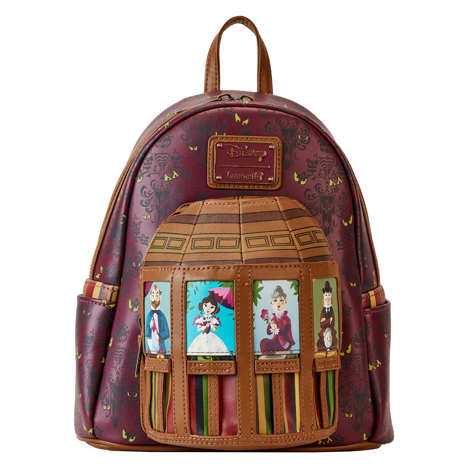 Loungefly Haunted Mansion Stretching Room Portraits Mini Backpack