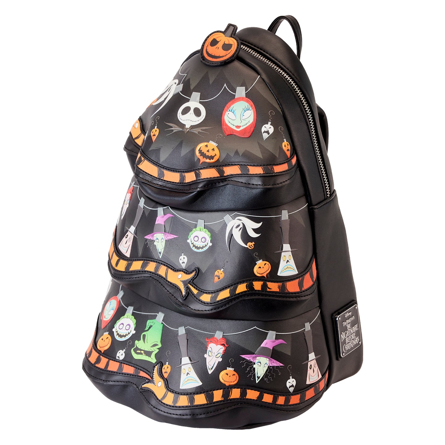 Loungefly The Nightmare Before Christmas Tree String Lights Glow Mini Backpack