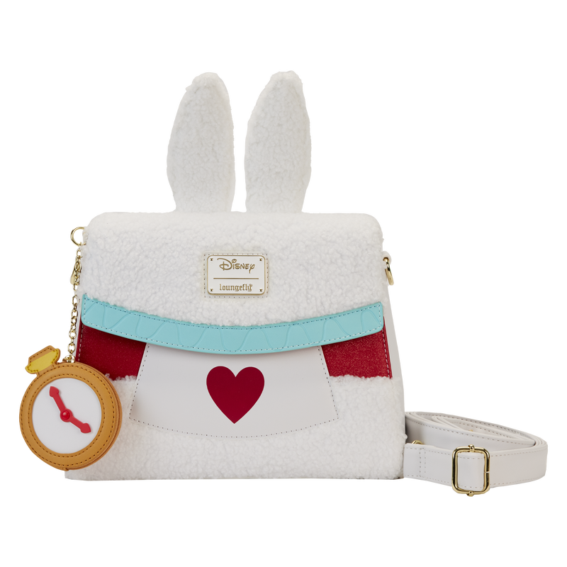 Loungefly Disney Alice in Wonderland White Rabbit Cosplay Crossbody Bag