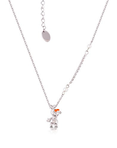 Disney by Couture Kingdom Frozen 3D Olaf Snowman Necklace