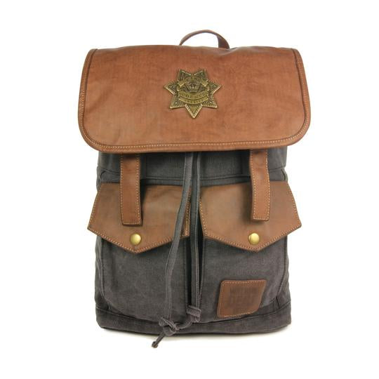 The Walking Dead Rick Grimes' Sheriff Backpack - Black