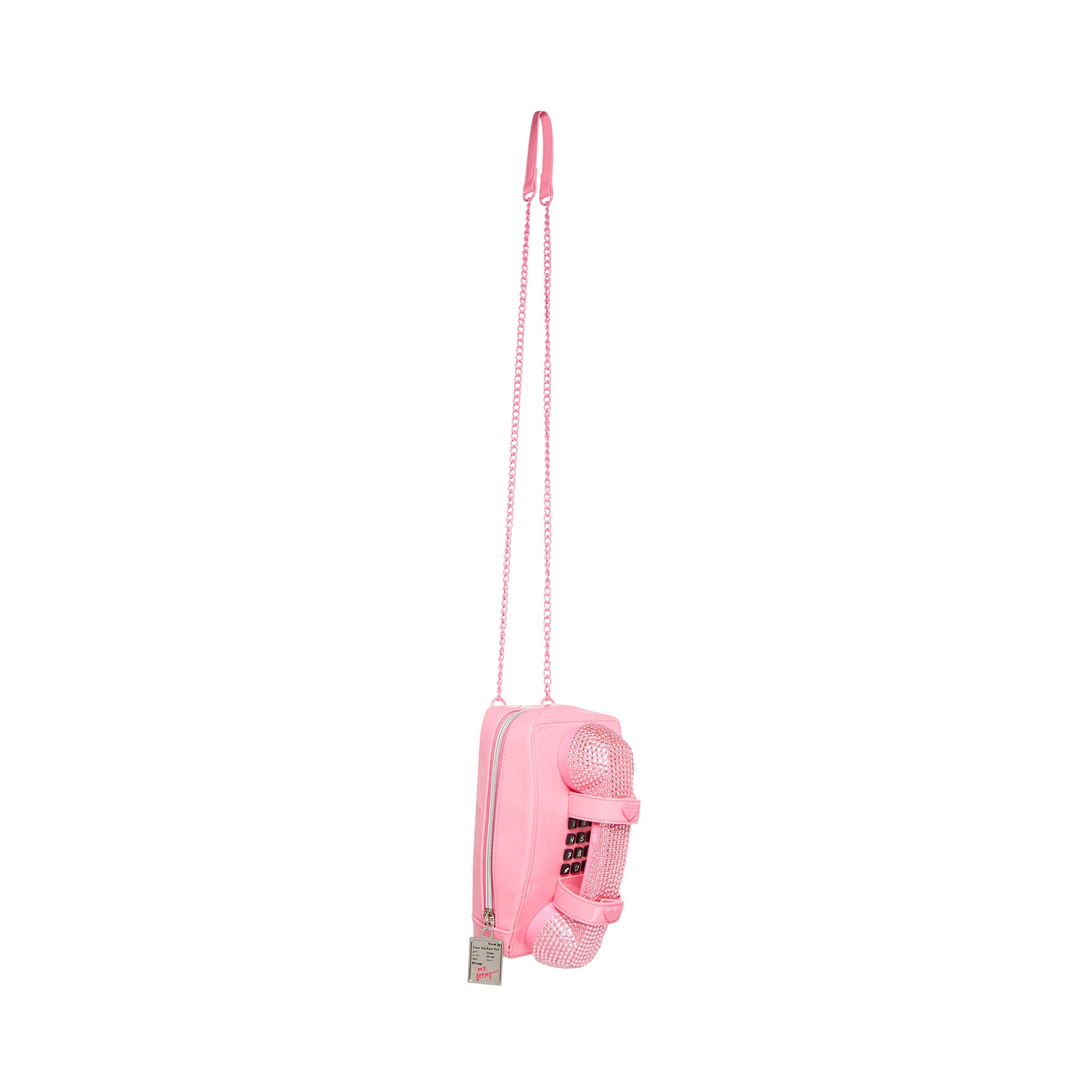 Kitsch Call Me Old School Crossbody Pink