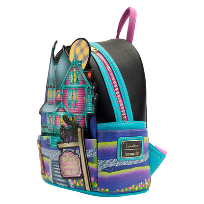 Products Loungefly Laika Coraline Glow in the Dark House Mini Backpack