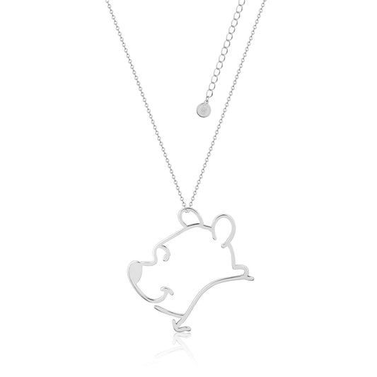 Winnie the Pooh Outline Necklace