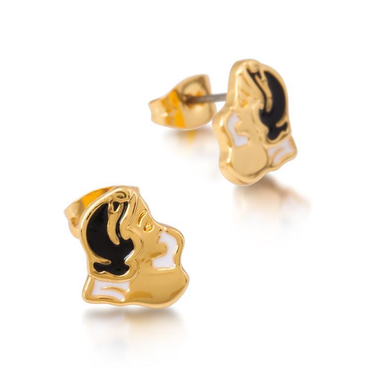  Snow White Stud Earrings