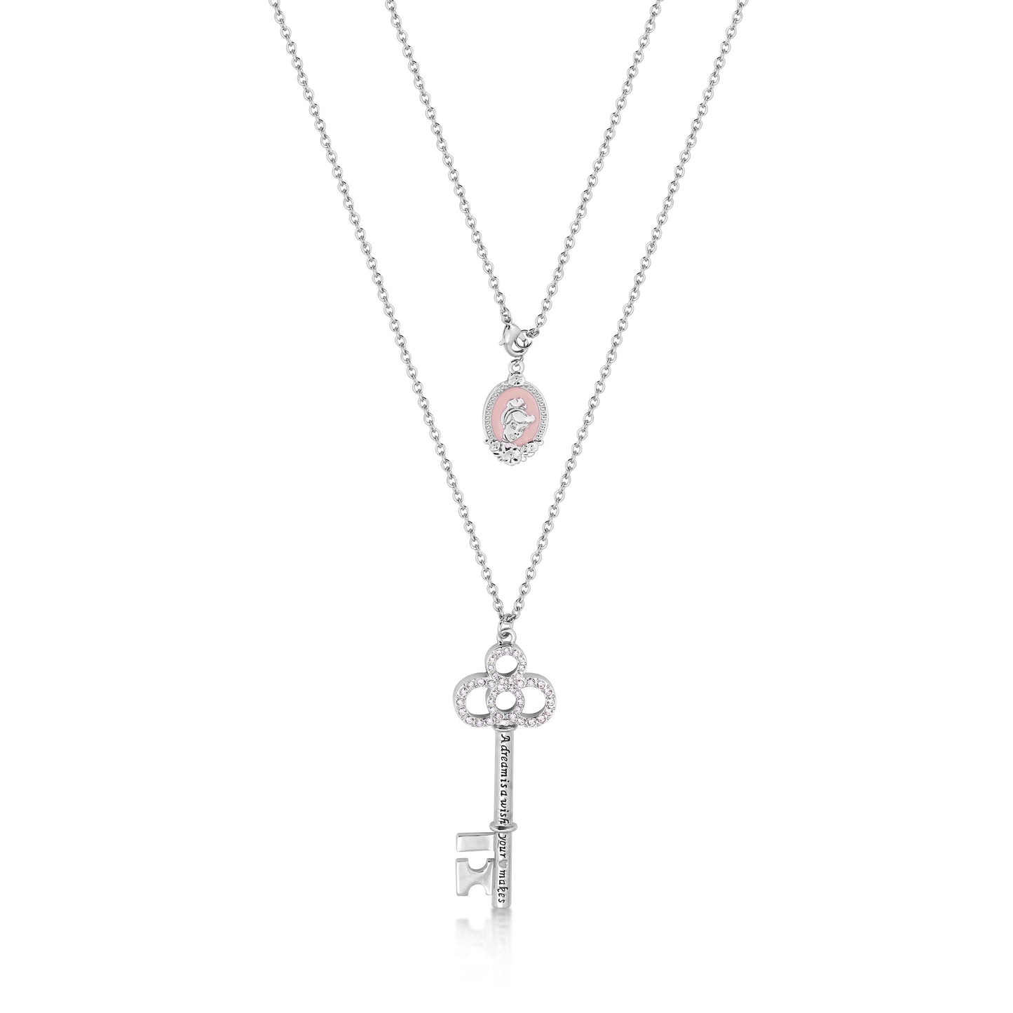 Disney by Couture Kingdom Cinderella Key Pendant Necklace