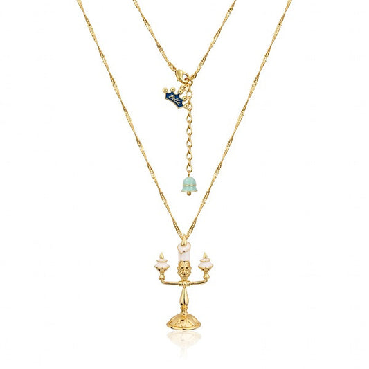 Disney by Couture Kingdom Beauty and the Beast Lumiere Necklace