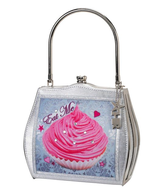 Helen Rochfort Alice in Wonderland Eat Me Drink Me Limited Edition Handbag