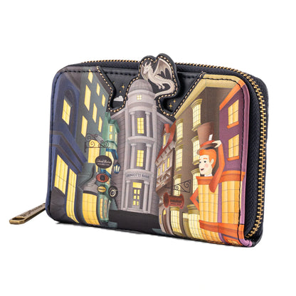 Diagon Alley Zip Around Wallet