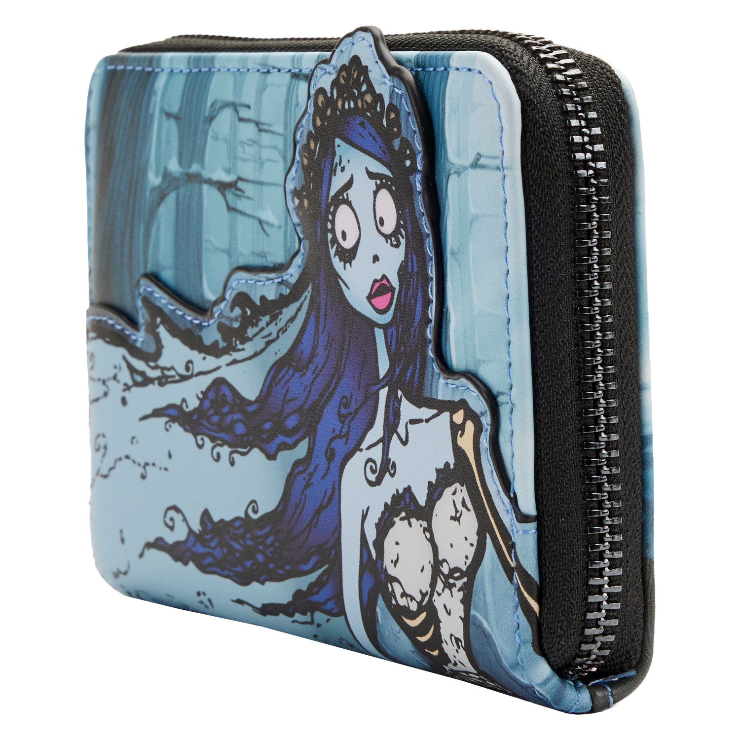 Loungefly Corpse Bride Emily Forest Zip Around Wallet