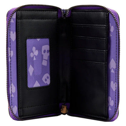 Loungefly The Nightmare Before Christmas Lock Shock Barrel Oogie Boogie Glow Zip Around Wallet